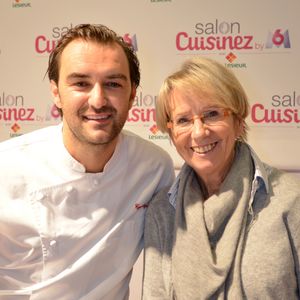 Mercotte quitte le Meilleur Pâtissier après quatorze saisons.

Cyril Lignac et Mercotte lors de la deuxième édition du Salon Cuisinez à Paris. abaca