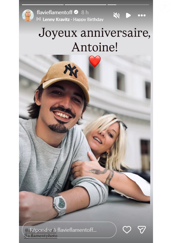 Auprès de Gala, Antoine Flament se livre comme rarement.

Flavie Flament fête le 30e anniversaire de son fils Antoine Flament.