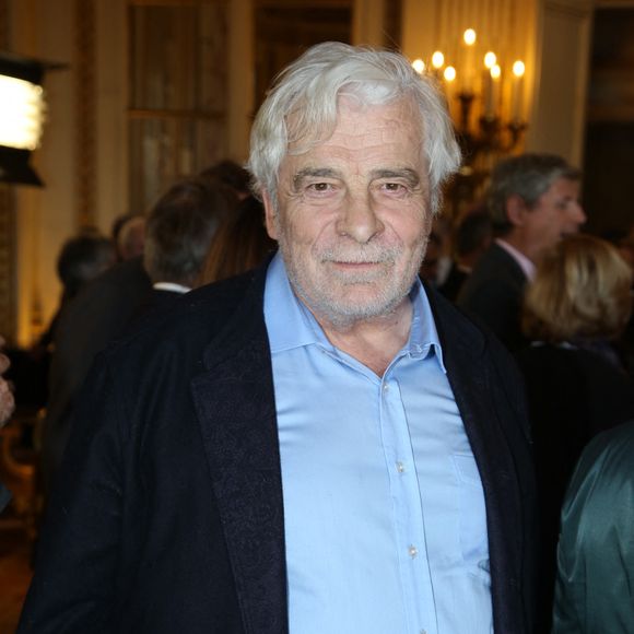 Jacques Weber a la ceremonie de remise des insignes d'Officier de la Legion d'Honneur a Dominique Bluzet, a Paris, France le 11 Avril 2018. Photo de Jerome Domine/ABACAPRESS.COM
