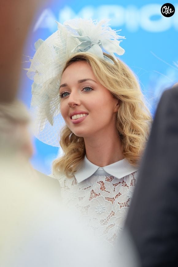 S.A.R. la Princesse Maria Chiara de Bourbon des Deux-Siciles - Prix de Diane Longines 2026 à l'Hippodrome de Chantilly le 14 juin 2026.
© Anne-Sophie Guebey / Bestimage