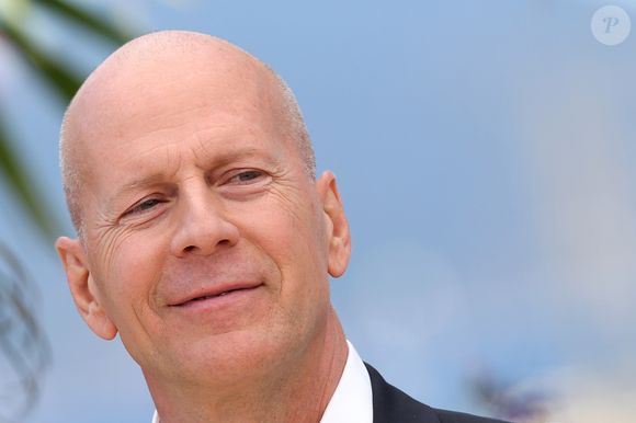 Bruce Willis lors du photocall du film "Moonrise Kingdom" pendant le 65ème Festival du film de Cannes en mai 2012. © BORDE-MOREAU / BESTIMAGE