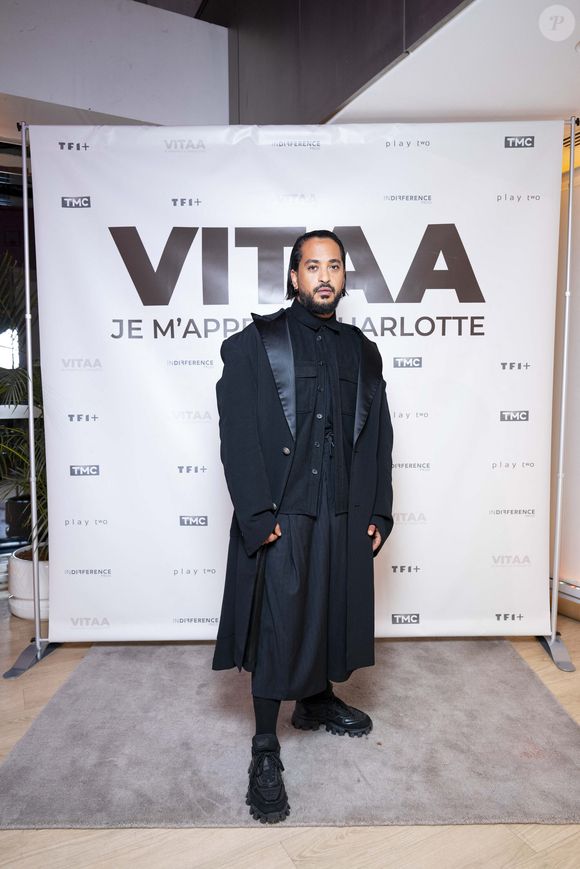 Exclusif - Slimane à la projection privée en avant-première du documentaire sur Vitaa (Charlotte Gonin) "Je m'appelle Charlotte" dans les locaux de TF1 à Boulogne Billancourt le 18 novembre 2024. Le documentaire sera diffusé le 22 novembre sur TMC en prime time et TF1+.

© Pierre Perusseau / Bestimage