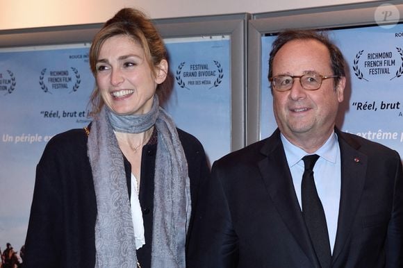 Julie Gayet et François Hollande assistant à l'avant-première de The Ride au cinéma MK2 Bibliothèque à Paris, France, le 26 janvier 2018.  © Marechal Aurore/ABACA