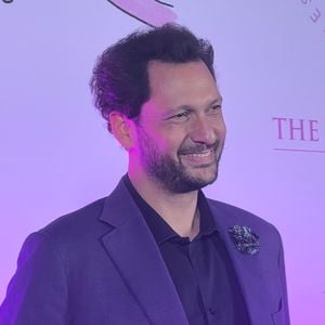 Eric Antoine lors de la soirée Octobre Rose organisée à l'hôtel Peninsula à Paris. © DR : Tiffany IACOMACCI