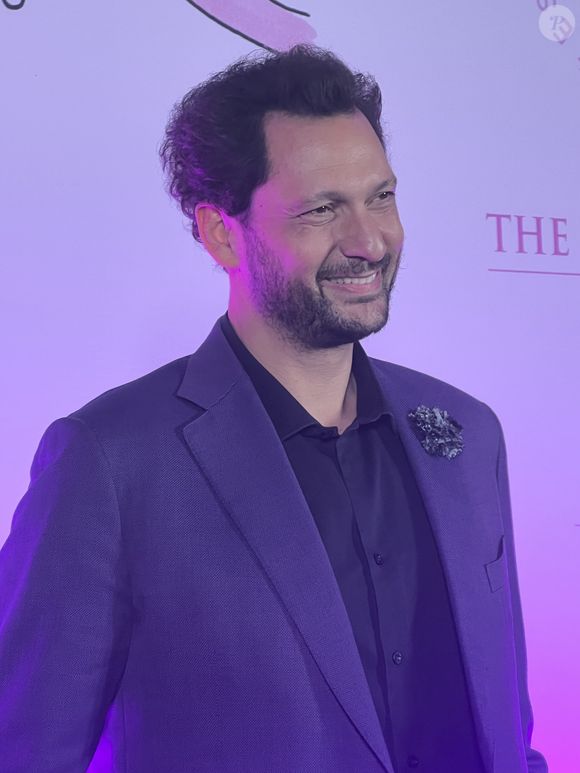 Eric Antoine lors de la soirée Octobre Rose organisée à l'hôtel Peninsula à Paris. © DR : Tiffany IACOMACCI