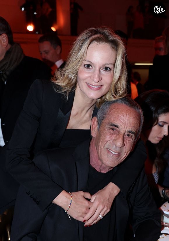 Audrey Crespo-Mara et Thierry Ardisson lors de la soirée de gala "Heroes for Imagine" à Paris le 23 septembre 2024.

© Dominique Jacovides / Bestimage