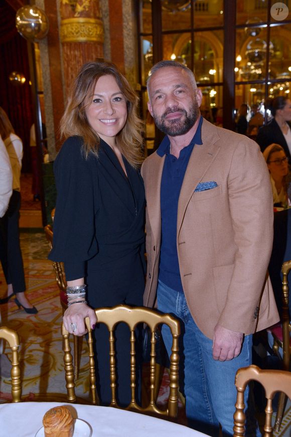 Shirley Bousquet et Philippe Bas au déjeuner du Chinese Business Club à l'occasion de la Journée internationale des droits des femmes à l'hôtel intercontinental à Paris le 7 mars 2024. © Rachid Bellak/Bestimage
