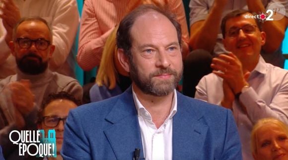 Olivier Guez face à Léa Salamé sur le plateau de "Quelle époque". (Capture d'écran).