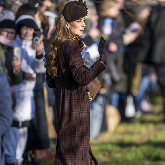 Sandringham, ROYAUME-UNI Les membres de la famille royale britannique assistent à l'office du matin de Noël à l'église St Mary Magdalene le 25 décembre 2025 à Sandringham, Norfolk.



Sur la photo : Catherine, Princesse de Galles (Catherine "Kate" Middleton, princesse de Galles), Kate Middleton
