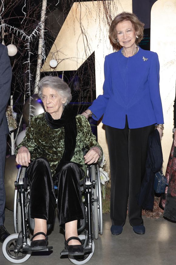 Elle était âgée de 83 ans

La reine Sofia et Irène de Grèce au concert de Noël "La musique du recyclage" d'Ecoembes au Gran Teatro Caixabank Principe Pio le 26 décembre 2024 à Madrid, Espagne. Photo par Jesus Briones/GTres/ABACAPRESS.COM