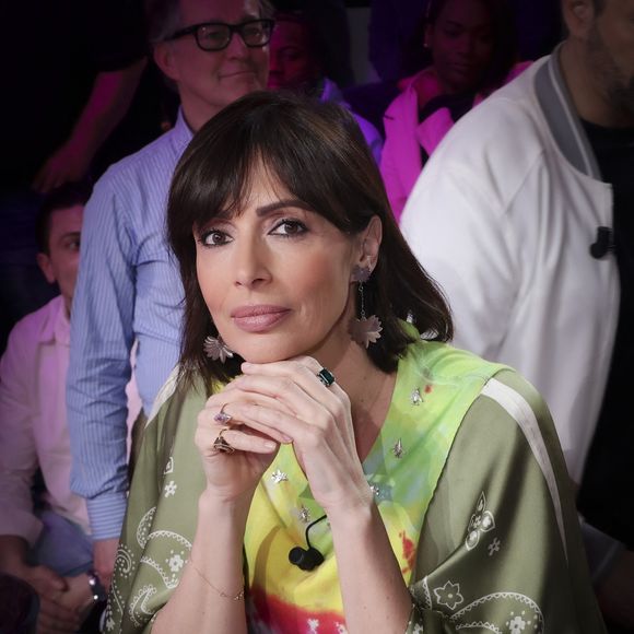Exclusif - Géraldine Maillet, sur le plateau de l’émission « TPMP » présentée par C.Hanouna et diffusée en direct sur Youtube et sur toutes les box (SFR, FREE, Bouygues, MyCanal etc), Paris, France, le 24 mars 2025. © Jack Tribeca / Bestimage