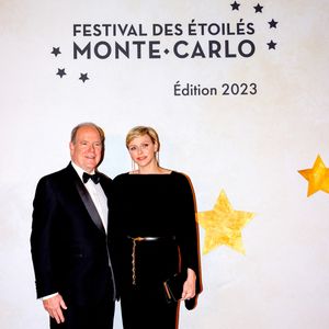 Le prince Albert II de Monaco et la princesse Charlène de Monaco - 3ème édition du "Festival des Etoilés Monte-Carlo" face à 7 étoiles Michelin un spectacle culinaire 4 chefs étoilés à la Salle Empire de l'Hôtel de Paris Monte-Carlo à Monaco, le 11 novembre 2023 © Claudia Albuquerque/Bestimage