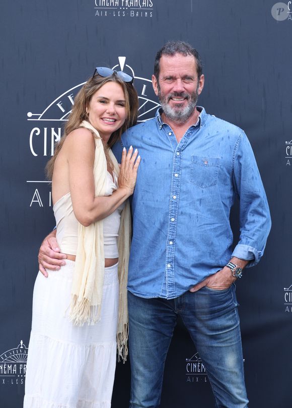 Il a tout de même pu compter sur le soutien de ses deux frères, Vania et Olivier, ainsi que sa belle-mère (la maman de Vania).

Nadège Meziat et Christian Vadim au photocall lors de la 3ème édition du Festival du Cinéma Français et de la Gastronomie d'Aix-les-Bains, le 6 juin 2024

Photo : Denis Guignebourg / Bestimage
