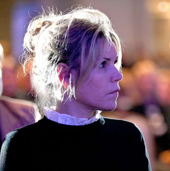Christian Estrosi, le maire de Nice, accompagné de sa femme la journaliste et chroniqueuse de télé, Laura Tenoudji, a participé à la réunion de rentrée des Amis du Maire organisé dans la salle de spectacle du Palais de la Méditerranée à Nice, le 20 janvier 2023. © Bruno Bebert/Bestimage
