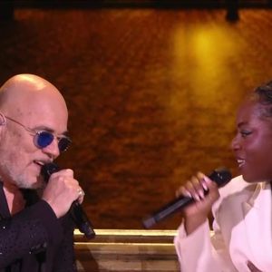 Sarah est revenue sur son duo avec Pascal Obispo lors du dernier prime. Capture d'écran TF1