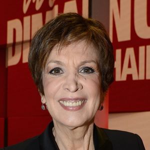 Catherine Laborde lors de l'émission "Vivement Dimanche" à Paris le 10 février 2016 et qui sera diffusée le 14 février 2016. 

© Coadic Guirec/Bestimage
