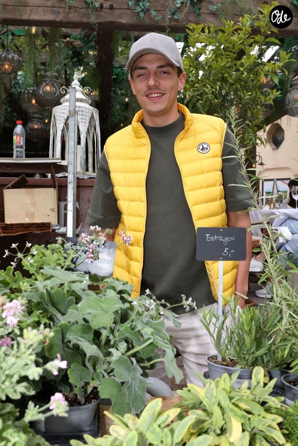 Le Chef Mallory Gabsi  - 4ème édition "Les Chefs à Saint-Tropez fêtent les Producteurs" sur la place des Lices à Saint-Tropez le 5 mai 2024. © Jean-Marc Lhomer/Bestimage