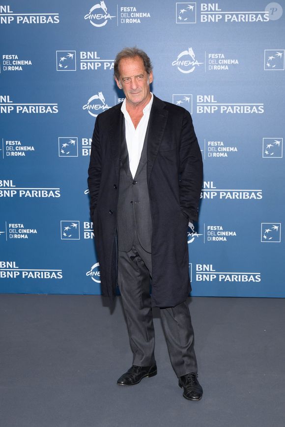 Vincent Lindon assiste au photocall du film "Le Choix De Joseph Cross" lors du 19ème Festival du Film de Rome, Italie, le 18 octobre 2024. © Alfonso Catalano/SGP/Bestimage