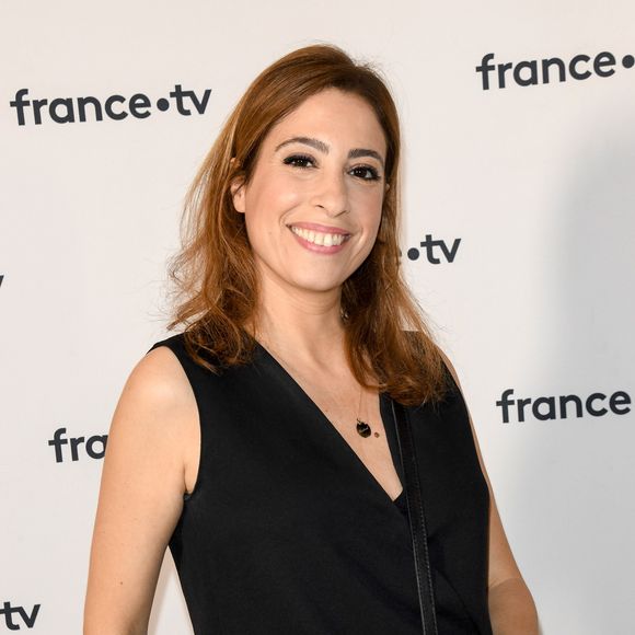 Léa Salamé au photocall de la conférence de presse de France 2 au théâtre Marigny à Paris le 18 juin 2019.

© Coadic Guirec / Bestimage