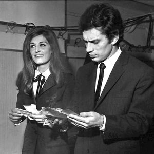 Photo d'archives de Dalida et Luigi Tenco, date de prise de vue non définie. Photo Olycom/Abaca