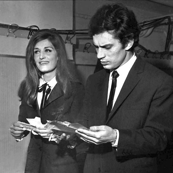 Photo d'archives de Dalida et Luigi Tenco, date de prise de vue non définie. Photo Olycom/Abaca