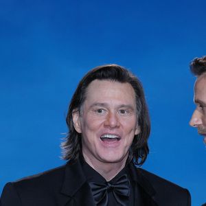 Jim Carrey et Benjamin Lavernhe lors de la 51e cérémonie des César du cinéma qui s'est tenue à l'Olympia le 26 février 2026, à Paris, France. 
Photo par Nasser Berzane/ABACAPRESS.COM