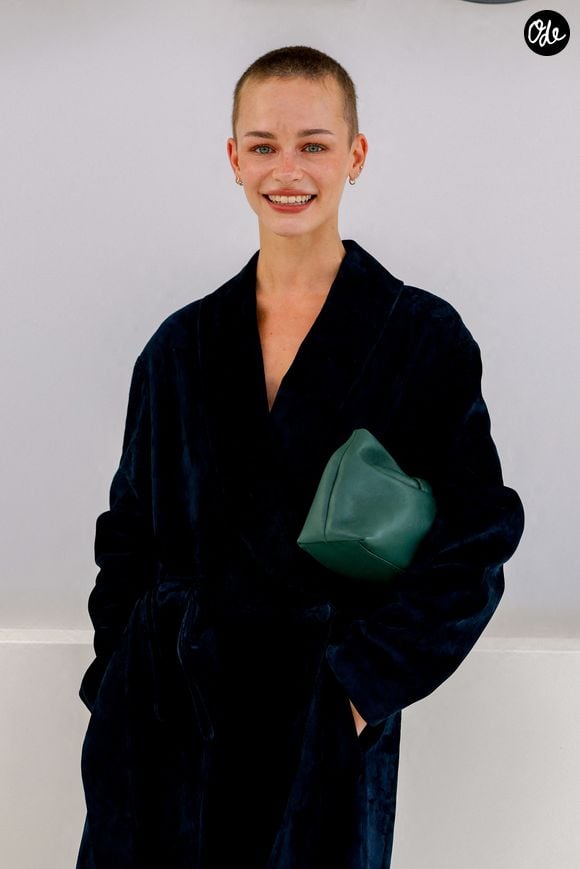 Melanie Kieback au photocall du défilé Christian Dior Collection Femme Prêt-à-Porter Printemps/Eté 2027 lors de la Fashion Week de Paris (PFW) au Jardin des Tuileries, à Paris, France, le 29 septembre 2026. © Olivier Borde/Bestimage