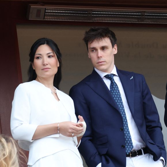 Louis Ducruet et sa femme Marie lors de la finale du Rolex Monte-Carlo Masters au Monte-Carlo Country Club de Monaco le 12 avril 2026.

© Claudia Albuquerque / Bestimage