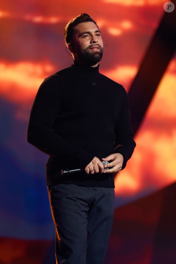 Exclusif - Kendji Girac - Enregistrement de l'émission "Les disques d'or de l'année" au Dôme de Paris, présentée par E.Gossuin et diffusée le 24 décembre à 21h10 sur M6
© Christophe Clovis / Bestimage