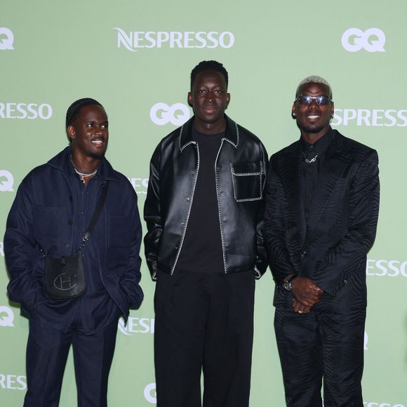 Black M, Mory Sacko, Paul Pogba - Soirée Nespresso x GQ lors du 78ème Festival International du Film de Cannes le 18 mai 2025. © Denis Guignebourg/BestImage