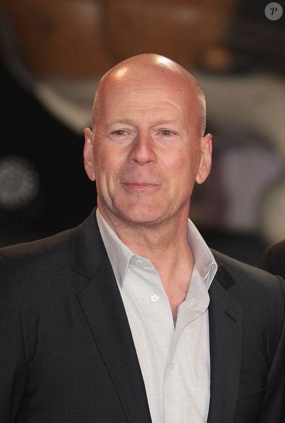 Bruce Willis - Première du film "Die Hard : Belle journée pour mourir" à Londres. Le 7 février 2013. FLYNET UK / BESTIMAGE