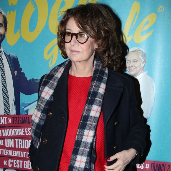 Exclusif - Valérie Lemercier - Célébrités à la 600ème de la Pièce « Une idée géniale » au Théâtre des Variétés à Paris, France. Le 2 Octobre 2024. 
© Bertrand Rindoff / Bestimage