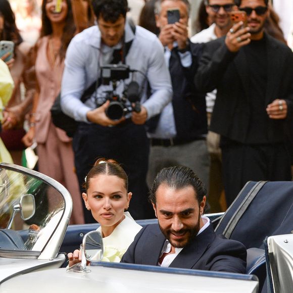 Arrivées au mariage civil de Thylane Blondeau et Benjamin Attal à la mairie du 16ème arrondissement de Paris le 29 juin 2026.
Agence / Bestimage