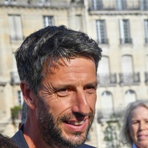 Tony Estanguet Célébration des JO Paris 2024 un an après dévoilement du projet du Monument des Championnes et des Champions samedi 26 juillet 2025 Pont Saint Louis Paris © Alexanfre Fay / Pixplanete / Bestimage