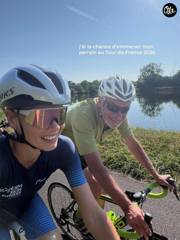Car oui, le duo s’entraîne pour une raison bien précise : participer à une étape du Tour de France 2026.

Amandine Petit et son parrain s'entraînent pour une étape du Tour de France 2026 le 9 juillet - Instagram