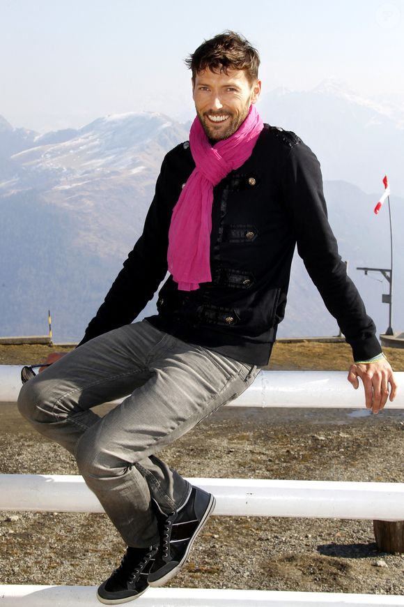 Laurent Kerusore de "Plus Belle La Vie" posant lors du 13ème Festival du Film de Télévision de Luchon à Luchon, France le 12 février 2011. Photo by Patrick Bernard/ABACAPRESS.COM