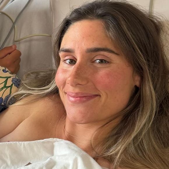 Jesta Hillmann et Benoît avec leur fils Bastiann. Instagram