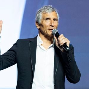 Nagui - Scène du Gala de la Fondation Recherche Alzheimer, à l’Olympia, à Paris, le 17 mars 2025. 

© Olivier Borde - Bertrand Rindoff/Bestimage