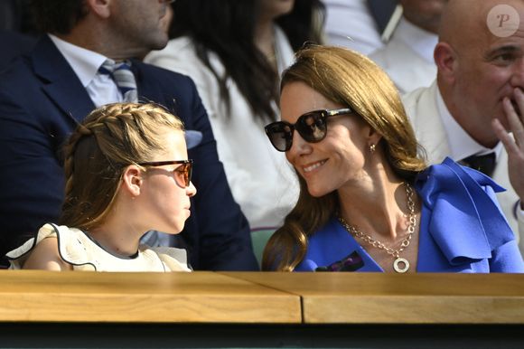 Particulièrement lorsqu'il s'agit du sport

La princesse Charlotte de Galles, Catherine (Kate) Middleton, princesse de Galles - Personnalités à la finale homme du tournoi de tennis de Wimbledon le 13 juillet 2025.

© Chryslène Caillaud / PsnewZ / Bestimage