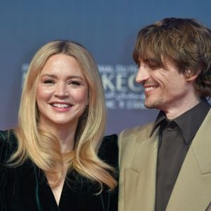 Virginie Efia et Niels Schneider au tapis rouge de clôture du 21ème Festival International du Film de Marrakech à Marrakech, Maroc, le 07 décembre 2024. Photo by Aurore Marechal/ABACAPRESS.COM