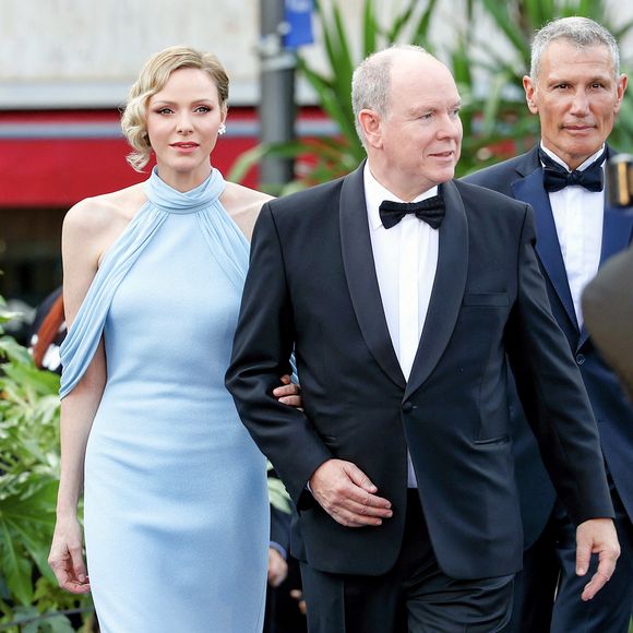 Le prince Albert II et la princesse Charlène de Monaco lors de la cérémonie de clôture de la 64ème édition du Festival de télévision de Monte-Carlo au Grimaldi Forum à Monaco, le 17 juin 2025. © Claudia Albuquerque/Bestimage