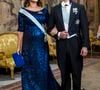 Présente avec son époux, le prince Carl Philip, au dîner donné en l'honneur des lauréats du prix Nobel 2024, elle a fait une apparition étincelante. 

La princesse Sofia (enceinte), Le prince Carl Philip - Arrivée de la famille royale de Suède au dîner en l'honneur des lauréats du Prix Nobel 2024 au palais royal de Stockholm. Le 11 décembre 2024