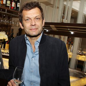 Exclusif - Laurent Mariotte lors du déjeuner de la remise de plaque du prix du jury du Championnat du Monde de Cassoulet 2018 au chef Constant dans son restaurant "Le violon d'Ingres" à Paris, France, le 27 Fevrier 2019. © Denis Guignebourg/Bestimage