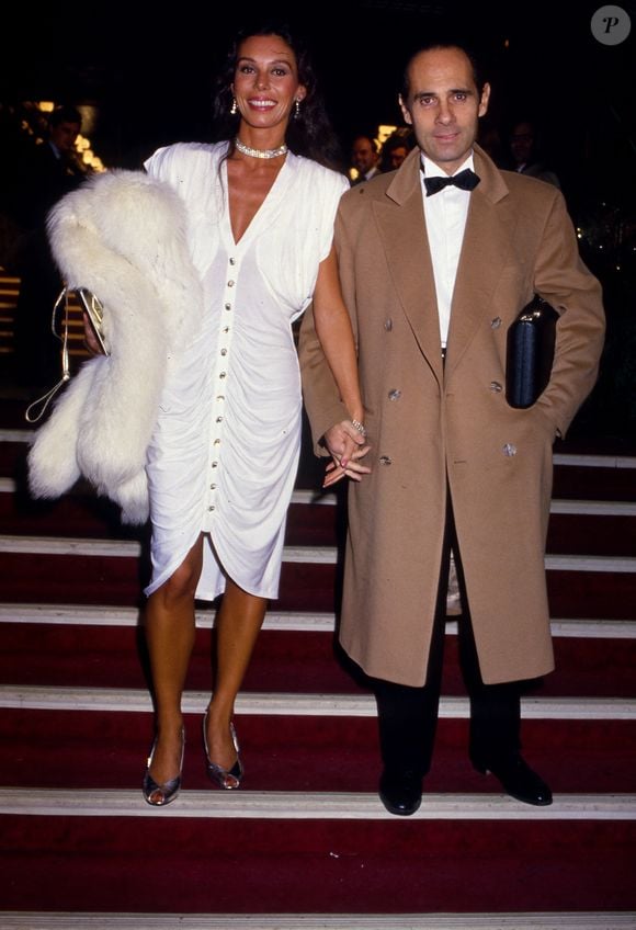 Guy Marchand et Béatrice à Paris en 1985. ©RINDOFF-PATERSON / BESTIMAGE