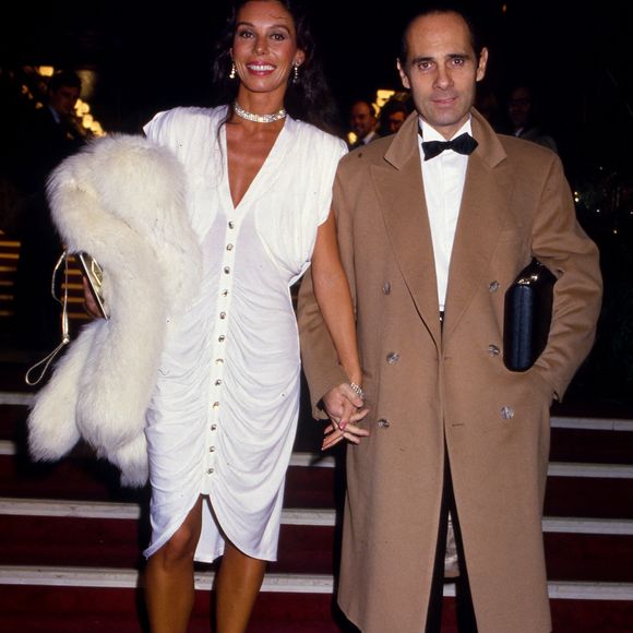 Guy Marchand et Béatrice à Paris en 1985. ©RINDOFF-PATERSON / BESTIMAGE
