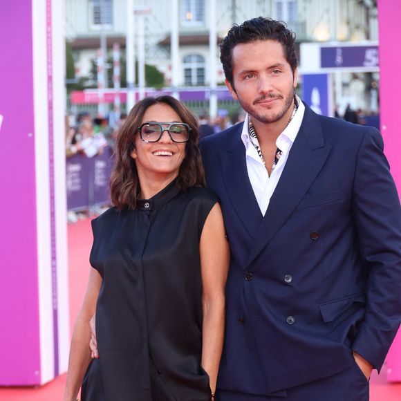 Florence Foresti et son compagnon Alexandre Kominek à la première du film "Nouvelle Vague" lors du 51éme Festival du Cinema Américain de Deauville le 12 septembre 2025.

© Denis Guignebourg / Bestimage