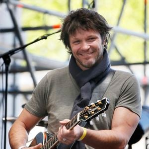 Noir Desir ex-frontman Bertrand Cantat se produit avec son groupe Detroit lors d'un concert Eurock Ecologie en soutien à Ecologist party Europe Ecologie-Les Verts à Bordeaux, ouest de la France, le 17 mai 2014. Photo by Patrick Bernard/ABACAPRESS.COM