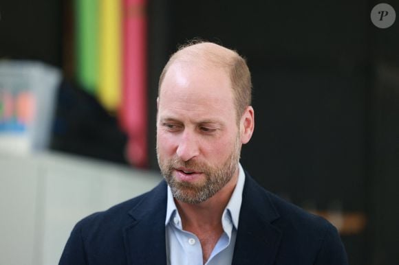 Le Prince de Galles lors de sa visite à Spiral Skills, une association de jeunes située dans le quartier de Lambeth, à Londres (Angleterre), le 9 septembre 2025. © Mirrorpix / Bestimage