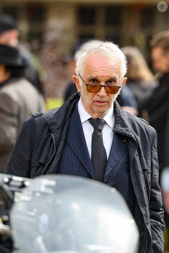 Alain Terzian - Sorties des obsèques d’Alain Belmondo au crématorium du Père-Lachaise à Paris, France, le 4 septembre 2025. © Dominique Jacovides/Bestimage