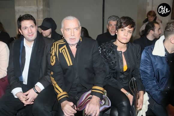 Bernard Lavilliers et sa femme Sophie Chevalier au défilé de mode "Julien Fournié", collection Haute-Couture printemps-été 2018, à Paris. Le 23 janvier 2018
© CVS - Veeren / Bestimage